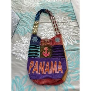 Romance Panama Patchwork BOHO Crossbody Shoulder Bag Purse Hippie Festival